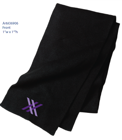 Xactus Black Scarf